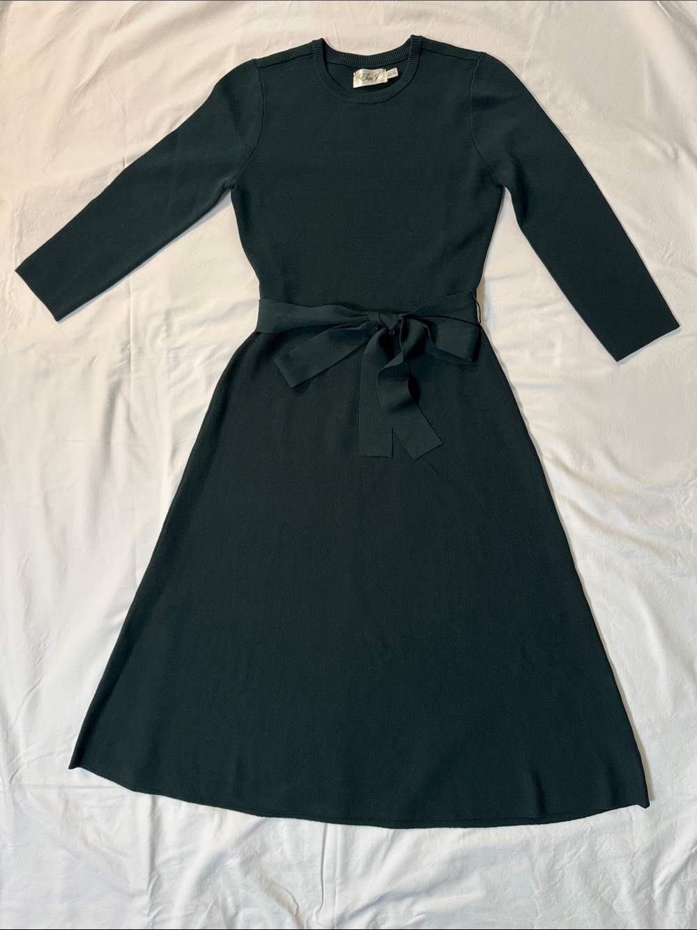 Forest Green Eliza J A-line dress